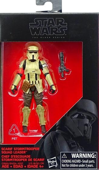 Imagem de Boneco de ação Star Wars Rogue One Scarif Stormtrooper 9cm