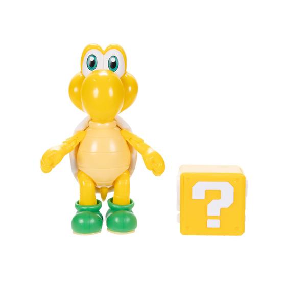 Imagem de Boneco de Ação Super Mario Nintendo Verde Koopa Troopa 4cm