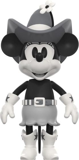 Imagem de Boneco de ação Super7 Disney Mickey Cowgirl Minnie 3,75 polegadas