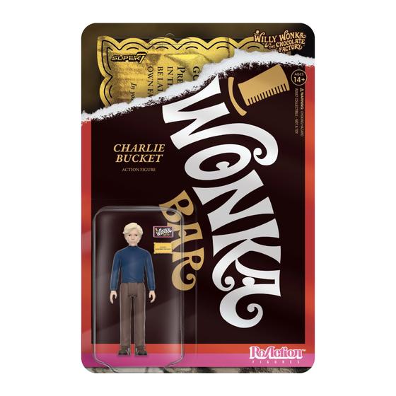 Imagem de Boneco de ação Super7 Willy Wonka e a fábrica de chocolate Charlie Bucket