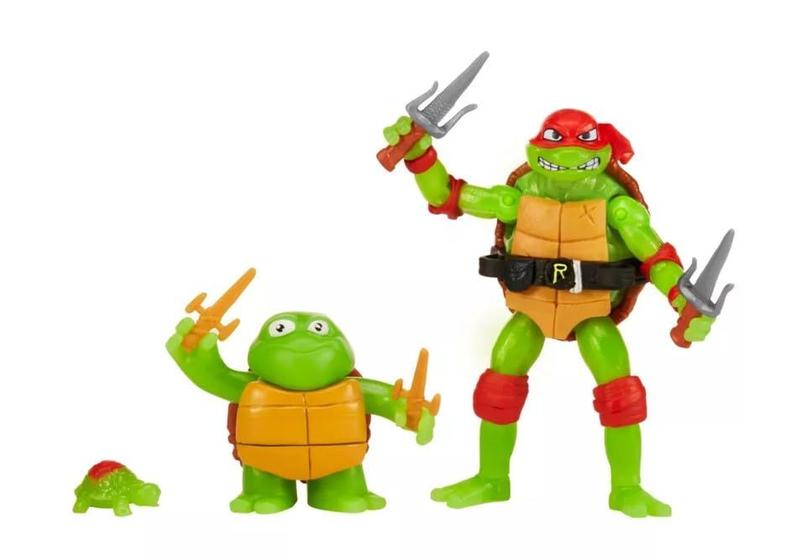 Imagem de Boneco de ação Teenage Mutant Ninja Turtles Raphael 11,4 cm