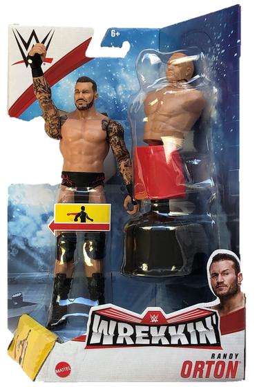 Imagem de Boneco de ação WWE Wrekkin Randy Orton 15 cm com acessórios