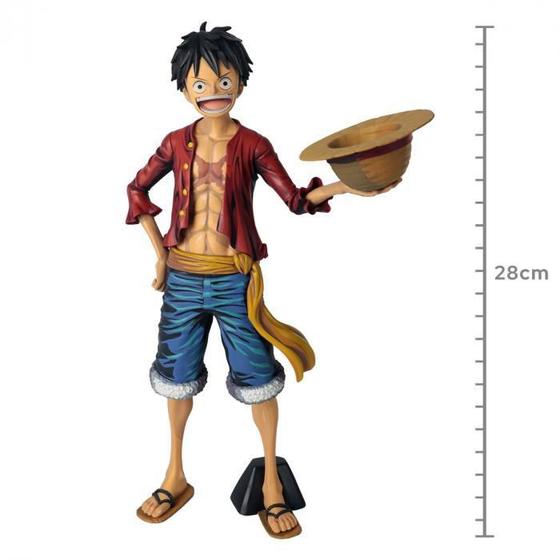 Imagem de Boneco de Coleção Monkey D. Luffy 28cm - One Piece - Bandai