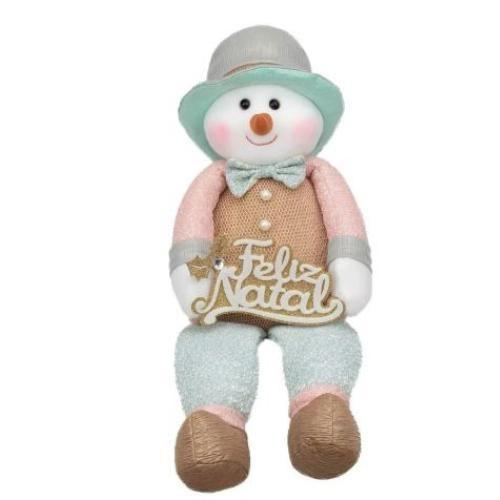 Imagem de Boneco de Neve Candy Colors - Altura 36cm - Quebra Nozes