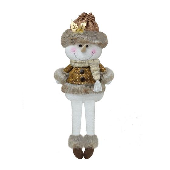 Imagem de Boneco de Neve com perna articulada 60cm Felicitá