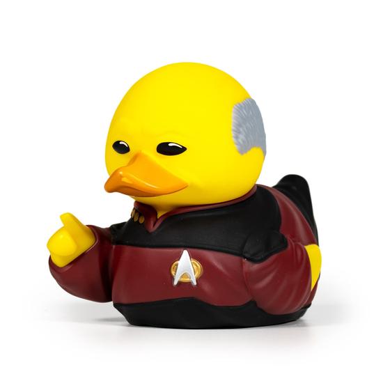 Imagem de Boneco de pato de borracha de vinil colecionável TUBBZ Jean-Luc Picard