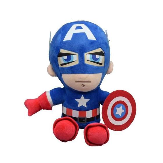 Imagem de Boneco de Pelúcia 25cm Capitão América Baby Marvel