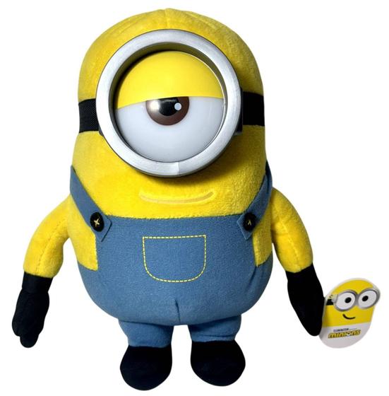 Imagem de Boneco De Pelúcia Personagem Minion Stuart  Amarelo  Meu Malvado Favorito  Minions  Licenciado Universal Studios  Fun Brinquedos