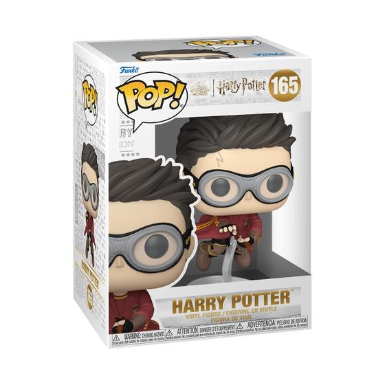 Imagem de Boneco de vinil colecionável Funko POP! Harry Potter com vassoura