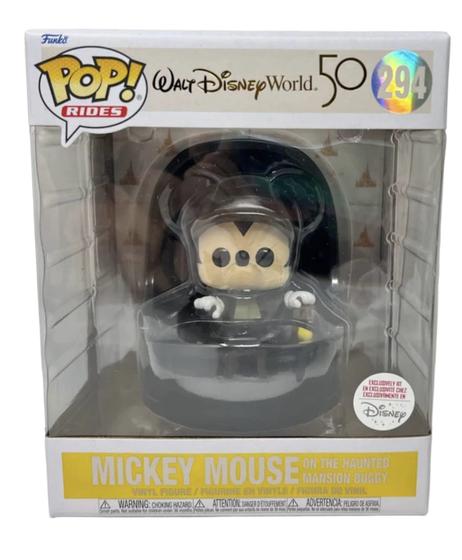 Imagem de Boneco de vinil Funko Pop Mickey Mouse em Haunted Mansion Buggy