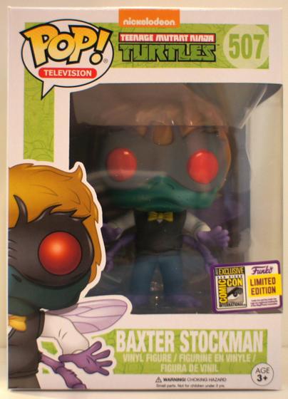 Imagem de Boneco de vinil Funko Pop! Teenage Mutant Ninja Turtles Exclusivo para a Convenção de Verão da Baxter Stockman SDCC 2017