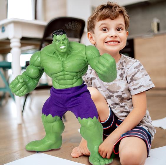 Boneco de vinil Gigante Marvel Hulk Comics 50 cm Menor preço em Boneco de vinil Gigante Marvel Hulk Comics 50 cm