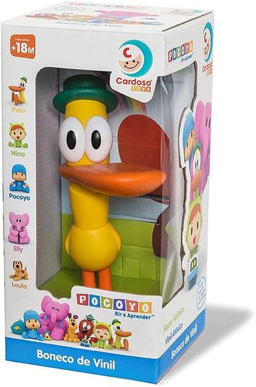 Imagem de Boneco de Vinil Pato Pocoyo Cardoso Toys