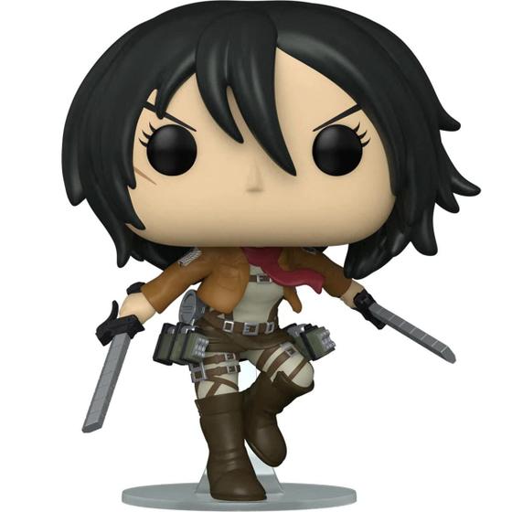 Imagem de Boneco de vinil POP Attack on Titan Mikasa Ackermann 9,5 cm