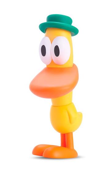 Imagem de Boneco de Vinil - Turma do Pocoyo - Pato Amarelo - 15 cm - Cardoso Toys