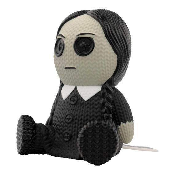 Imagem de Boneco de Vinil Wednesday Addams - Feito à Mão - 13cm