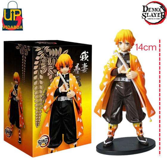 Imagem de Boneco Demon Slayer - Zenitsu Agatsuma -  Action Figure 14cm