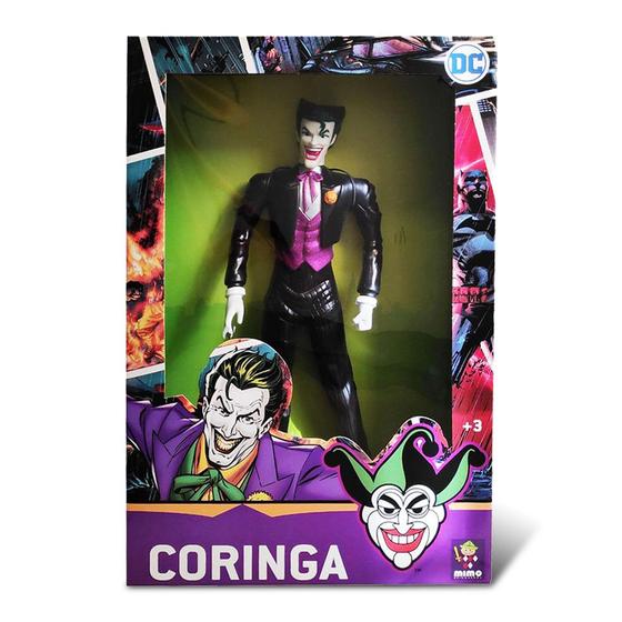 Boneco do Coringa Classico 45cm Mimo 0929 - Bonecos - Magazine Luiza