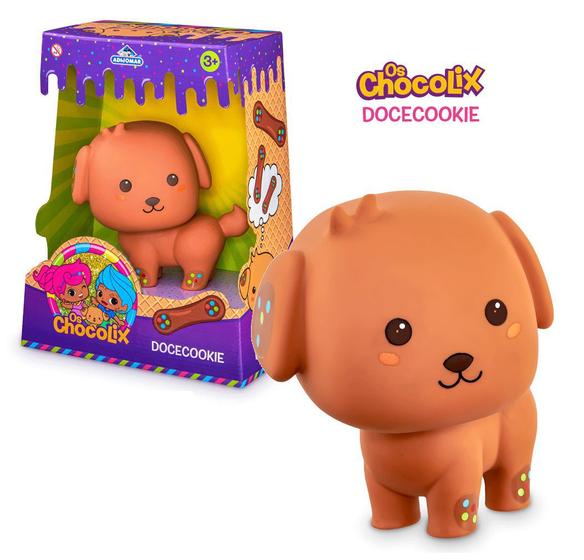 Imagem de Boneco Doce Cookie Infantil Turma Chocolix Adijomar Ref 427