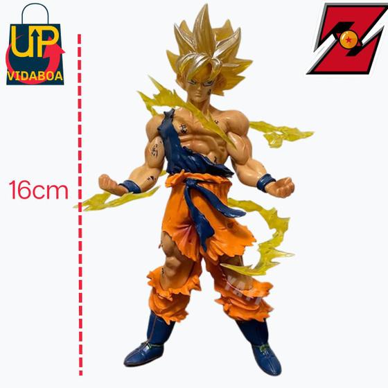 Imagem de Boneco Dragon Ball - Goku com base - Action Figure 16cm