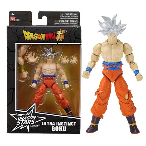 Boneco Dragon Ball Super Goku Ultra Instinct Articulado Bandai Dragon ...