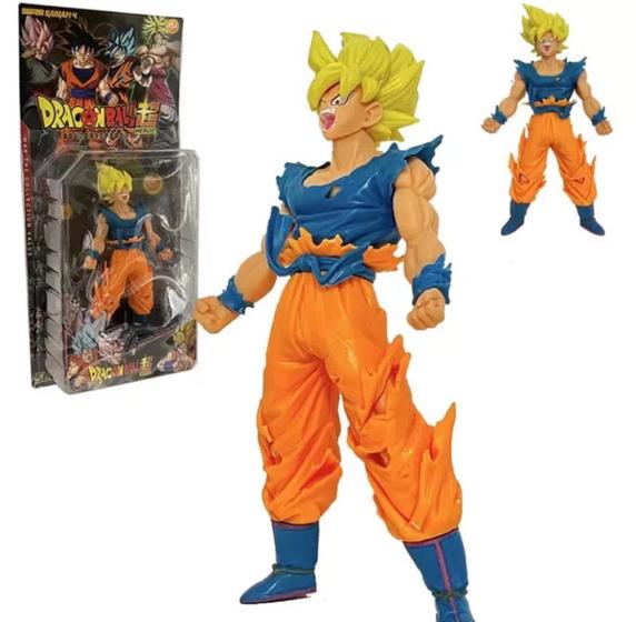 Imagem de Boneco Dragon Ball Z Action Figure Coleção Goku Vegeta Broly Gogeta