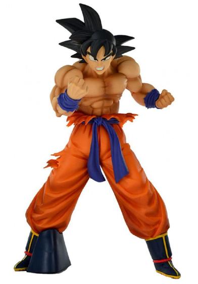 Estátua Son Goku Super Sayajin: Dragon Ball Z Maximatic Bandai - Banpresto  - Toyshow Tudo de Marvel DC Netflix Geek Funko Pop Colecionáveis