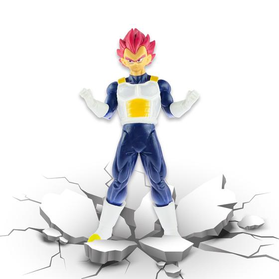 Imagem de Boneco Dragon Ball Z Goku Broly Vegeta 20cm Articulado