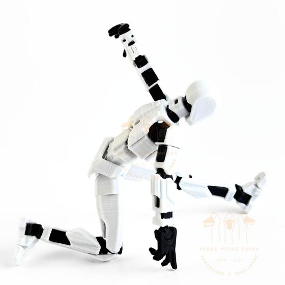 Imagem de Boneco Dummy 13 Multi Articulado Divertido Varias Posições Boneco Dummy 13 Multi Articulado Divertido Varias Posições Verde Escuro C/ Preto