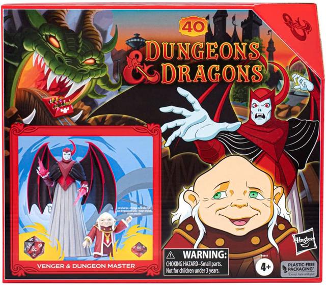 Imagem de Boneco Dungeons & Dragons Mestre dos Magos e  - Vingador 2 Unidades Hasbro