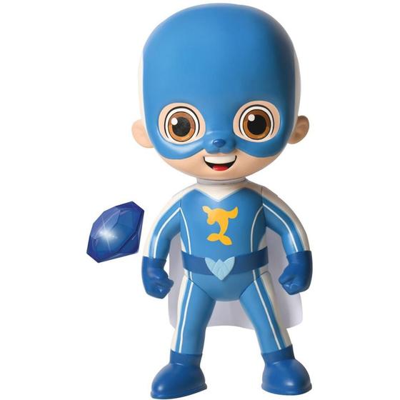 Imagem de Boneco e Personagem Aventureiros Super Foca 27CM com Pedra do Poder