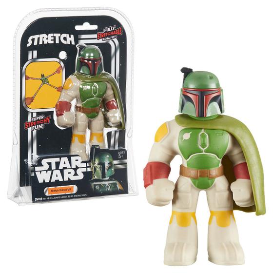 Imagem de Boneco Elástico Boba Fett Star Wars Stretch 17cm 3494 Sunny