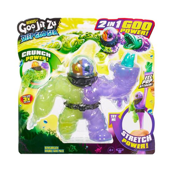 Imagem de Boneco Elástico Heroes of Goo Jit Zu 2 em 1 Goo Power - 16 cm - Moose