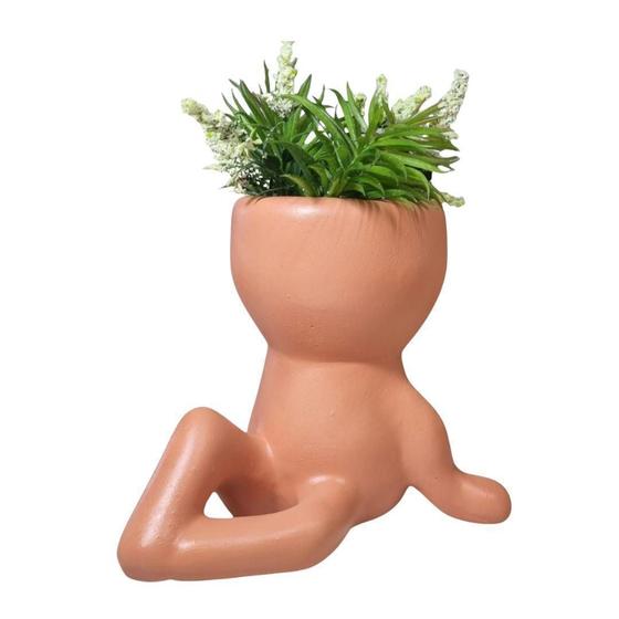 Imagem de Boneco Enfeite Vaso Jardim