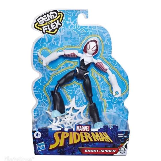 Imagem de Boneco Figura Bend And Flex Spider Man Sortido - Hasbro