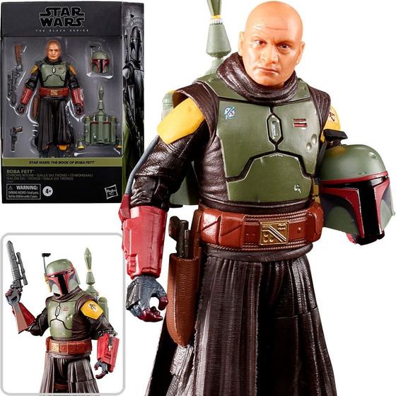 Boneco figura boba fett articulado the black series hasbro star wars ...