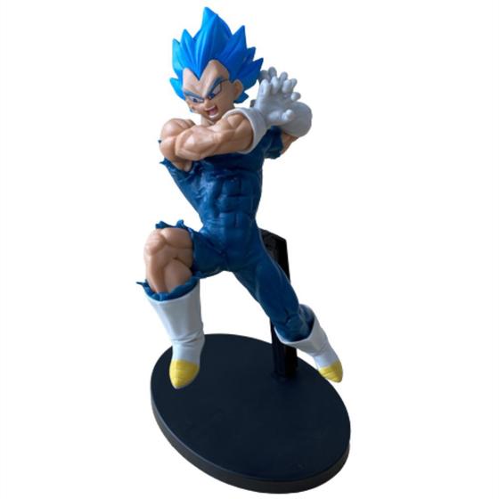 Imagem de Boneco Figura de ação Vegeta Super Saiyan Blue colecionaveis