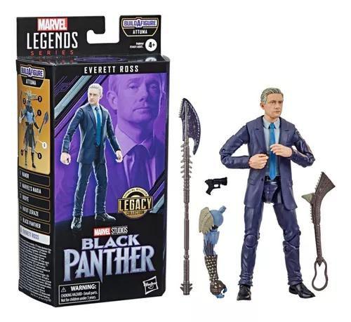 Imagem de Boneco Figura Everett Ross Legends Pantera Negra Hasbro