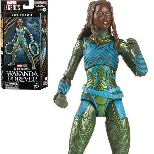 Imagem de Boneco figura nakia marvel legends articulado wakanda forever