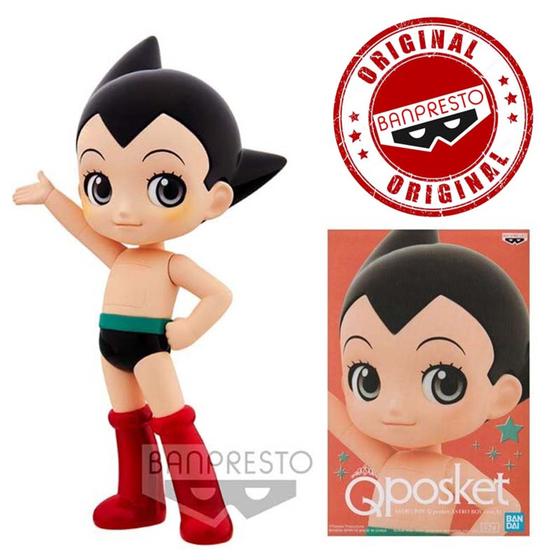 Imagem de Boneco Figure Astro Boy Q Posket Bandai Banpresto Original