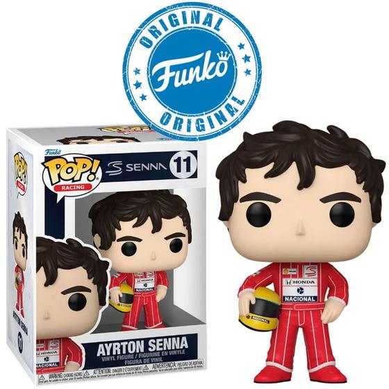 Imagem de Boneco Formula 1 Ayrton Senna Pop Funko 11