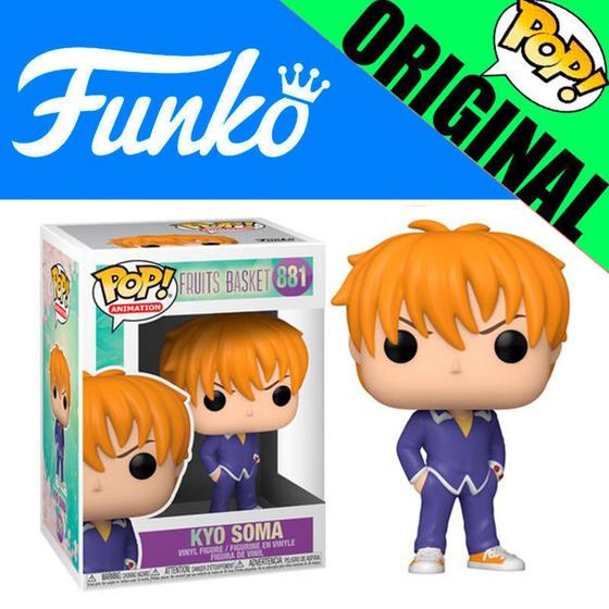 Boneco Fruits Basket Kyo Soma Pop Funko 881 Original Funko Magazine