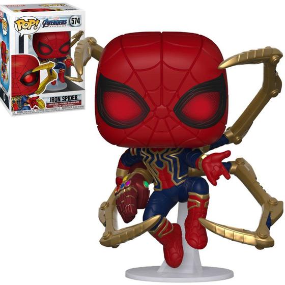 Imagem de Boneco Funko Marvel Avengers End Game Iron Spider 574 Funko Pop