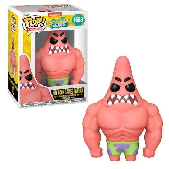 Imagem de Boneco Funko Pop Bob Esponja 25 Anos Patrick Mestre-Cuca