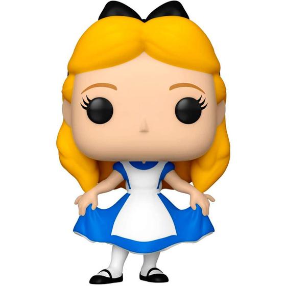 Imagem de Boneco Funko Pop Disney Alice Curtsying 1058 Alice no País das Maravilhas