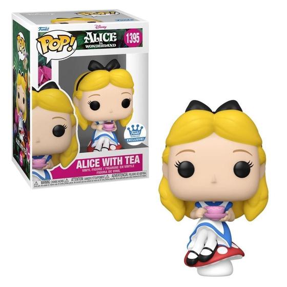 Imagem de Boneco Funko Pop Disney - Alice With Tea