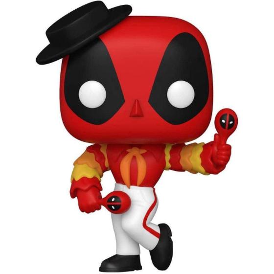 Imagem de Boneco Funko Pop Flamenco Deadpool Vermelho