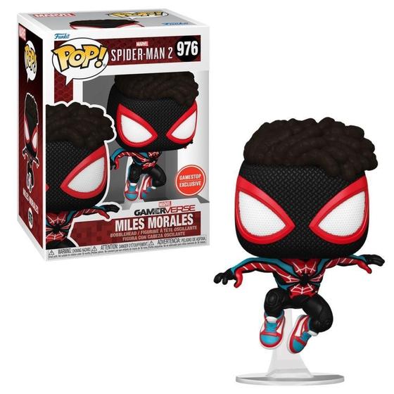 Imagem de Boneco Funko Pop Games Spiderman2 Miles Morales Evolved Suit