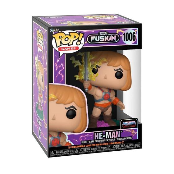Imagem de Boneco Funko Pop! He-Man - Jogos Fusion (com Chase)