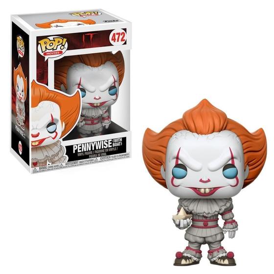 Imagem de Boneco Funko Pop It: A Coisa - Pennywise Com Barquinho